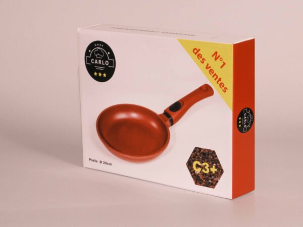 Poêle 20cm CHEF CARLO – Image 2
